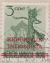 War Dance of Nias island - red overprint (300)