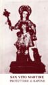"Vitus Martyr", Rapone, Basilicata - Saints (M)