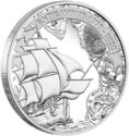 1 Dollar (250th anni. of the first Voyage of Discovery - The Endeavour)