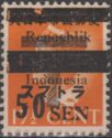 Queen Wilhelmina - black overprint (276)