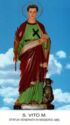"Vitus Martyr", Misserio, Santa Teresa di Riva, Sicily - Saints (M)