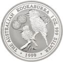 1 Dollar (Kookaburra. Privy 1000 Italian Lira)