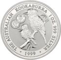 1 Dollar (Kookaburra. Privy 50 Luxemburg Francs)