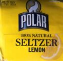 Polar Seltzer Lemon