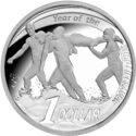 1 Dollar (Year of the Surf Lifesaver - Silver edition)