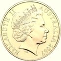 20 Cents (Year of the Surf Lifesaver. Gold)