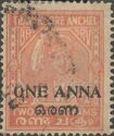 Travancore Overprint
