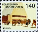 Cattle drive, parliament and government building