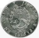 2 Reales (Valparaiso Countermark. No date)
