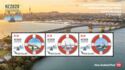 NZ 2020 on Maritime Views souvenir sheet