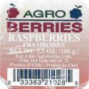 Agroberries Raspberries Framboise Net Wt 5,5 Oz