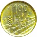 100 Pesetas (F.A.O.)