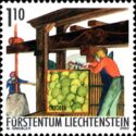 Pressing grapes (October)