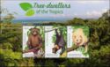 Tree-Dwellers of the Tropics souvenir sheet