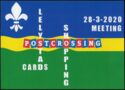 Lelystad Postcrossing 28-3-2020 Meeting Cards Shopping - Flevoland province flag