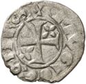 1 Dinero (No date. Hugo III. County of Ampurias)