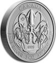 10 Dollars (Bullion - Creatures of the North - Kraken)