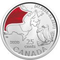 25 Cents (Connecting Canada - Atlantic. Atlantic puffin)