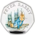 50 Pence (Peter Rabbit. Silver)