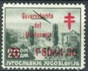 Yugoslavia Stamp Overprint "Governatorato..." red