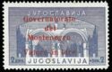 Yugoslavia Stamp Overprint "Governatorato..." red