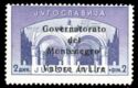 Yugoslavia Stamp Overprint "Governatorato..." black