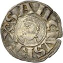 1 Dinero (No date. Pamplona. Sancho Ramirez King of Aragón & Pamplona)