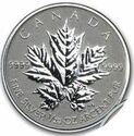 1 Dollar (25th Anniversary Maple Leave)