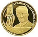 50 Euro (70th Birthday of King Albert II)