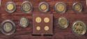 Various Pounds (Proof set 2002 - Elizabeth Golden Jubilee)