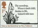 Mary Robinson "Ode To The Snowdrop"