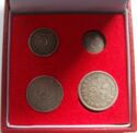 Various Pence (Maundy set 1670-1684 - dated coins)