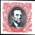 Lincoln USA Stamp of 1869