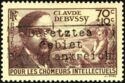 overprint on Claude Debussy