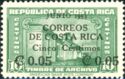 Overprint Fiscal stamp