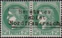 overprint on Type Ceres - Paire surchargée
