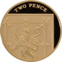 2 Pence (Gold)