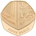 50 Pence (Gold)