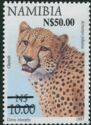 Cheetah (Acinonyx jubatus), surcharge