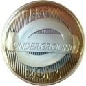 2 Pounds (150th Anniversary of the London Underground - Silver)