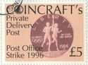 Coincraft's Private Delivery Post. Post Office Strike.
