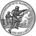 100 Dollars (50th Anniversary of the Battle of El Alamein)