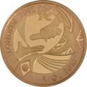 2 Pounds (Handover of the Olympic Flag to Rio - Gold)