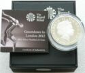 5 Pounds (Countdown to London 2012 - Silver Piedfort)