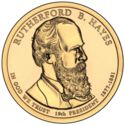 1 Dollar (19 th president Rutherford B. Hayes 1877-1881)