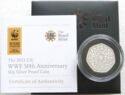 50 Pence (50 years of the World Wildlife Fund (WWF). Silver)