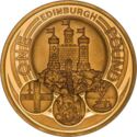 1 Pound (Badge of Edinburgh - Gold)