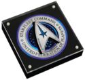 1 Dollar (Starfleet Command Emblem - Delta Coin 1/2)