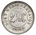 2½ Centavos (Phrigious Cap)