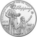100 Dollars (Preamble to the Declaration of Independence 2020 Platinum Proof Coin